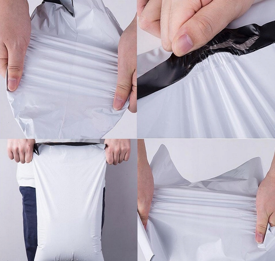 Foliopaki kurierskie 310x420 mm 50 sztuk Koperty Foliowe foliopak 310 x 420 Kolor biały