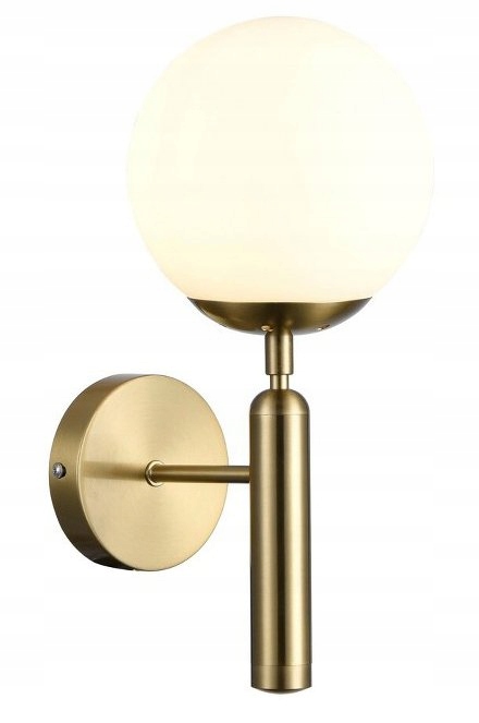 Minimalistické moderní nástěnné svítidlo koule nad postel