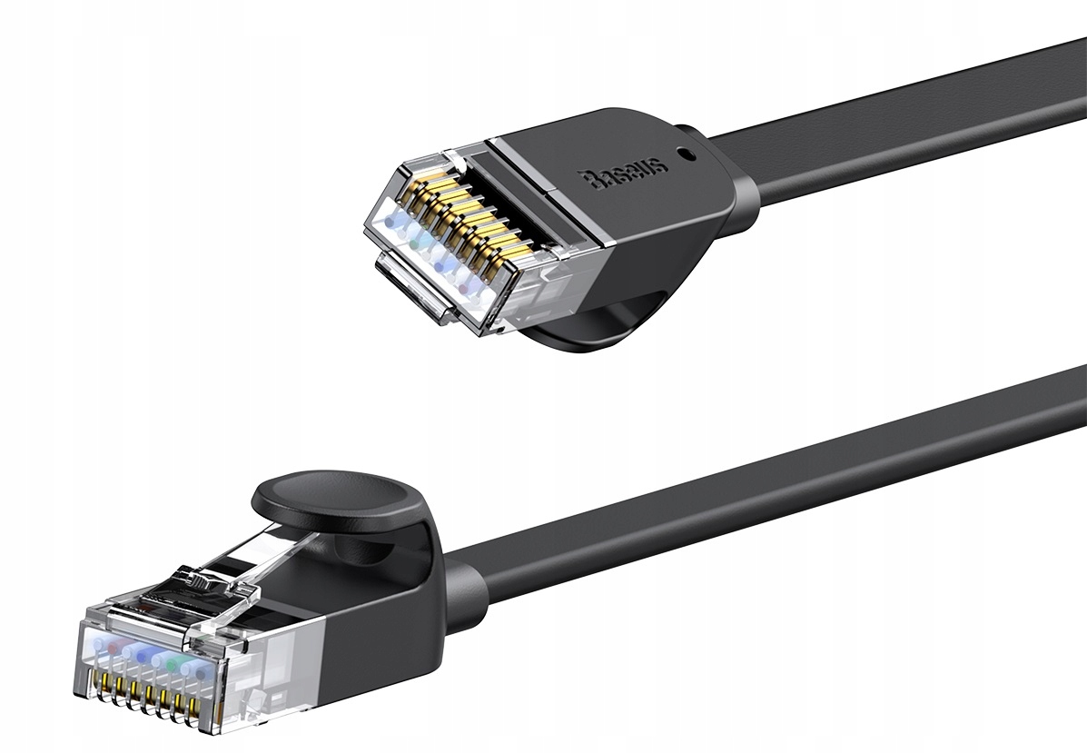 BASEUS KABEL SIECIOWY RJ45 - RJ45 LAN PRZEWÓD INTERNETOWY ETHERNET CAT6 5m Złącze 1 RJ45