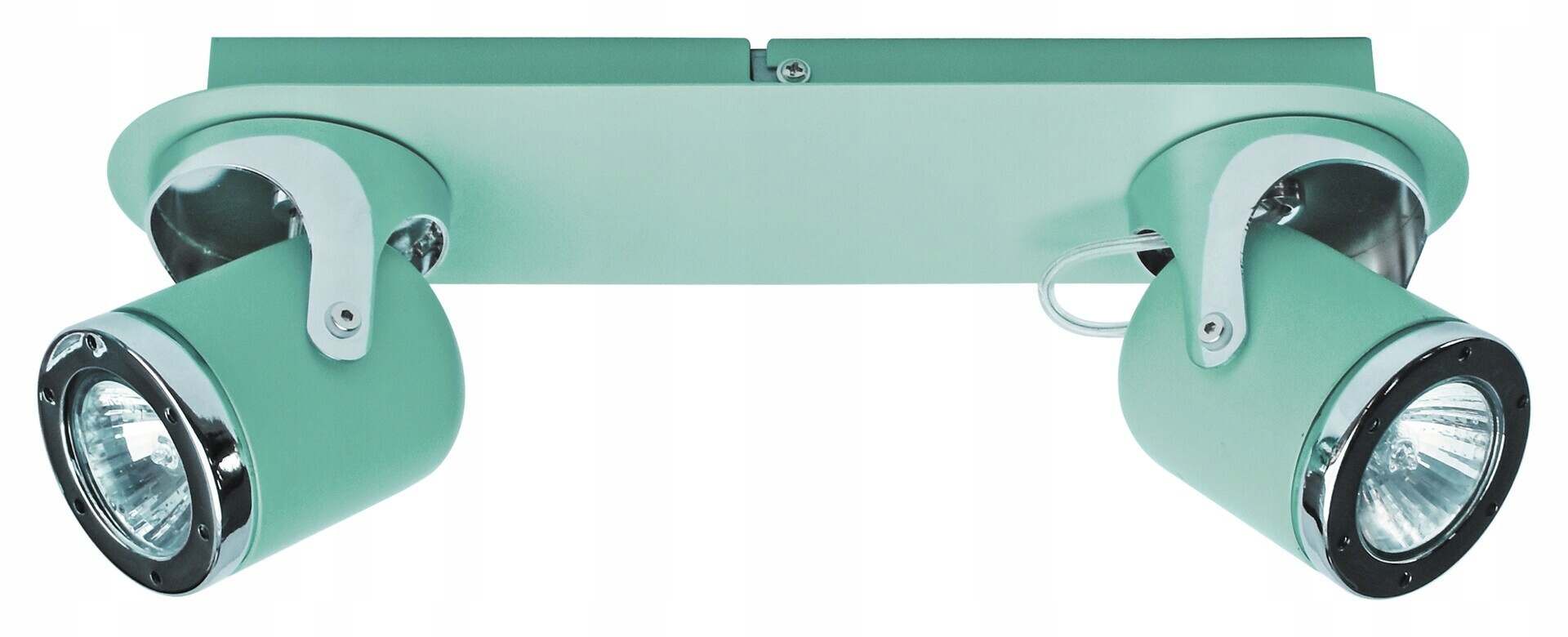 Bodové svietidlo Rabalux April GU10 2x5W, mätová, otočné hlavice, kov