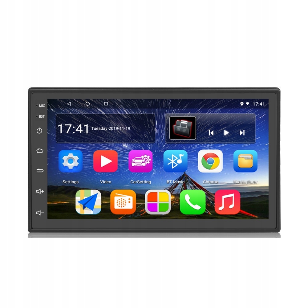 Nawigacja Auto Radio 7' Gps Led WiFi Usb Bluetooth