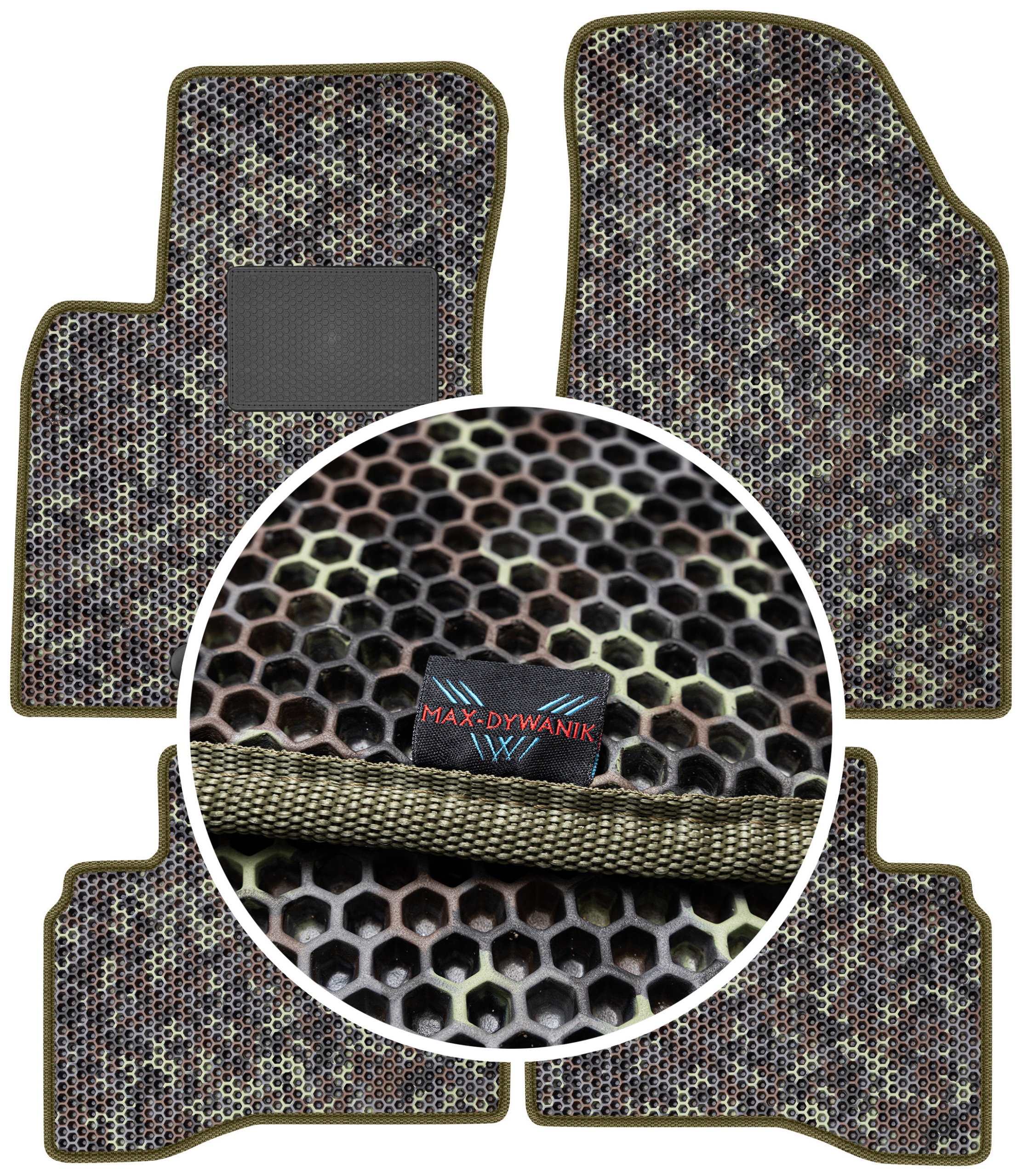 Kia Niro 2016 Gumové rohože Eva Moro