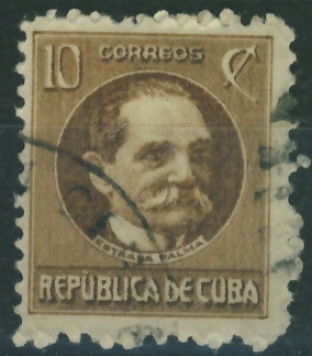 Cuba 10 cts. - Postać E.Palma