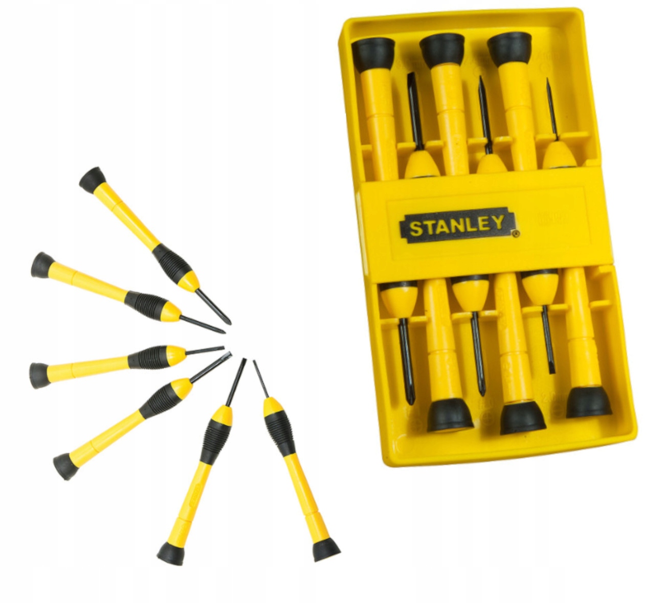 

Wkrętaki zegarmistrzowskie 6 szt Stanley 0-66-052