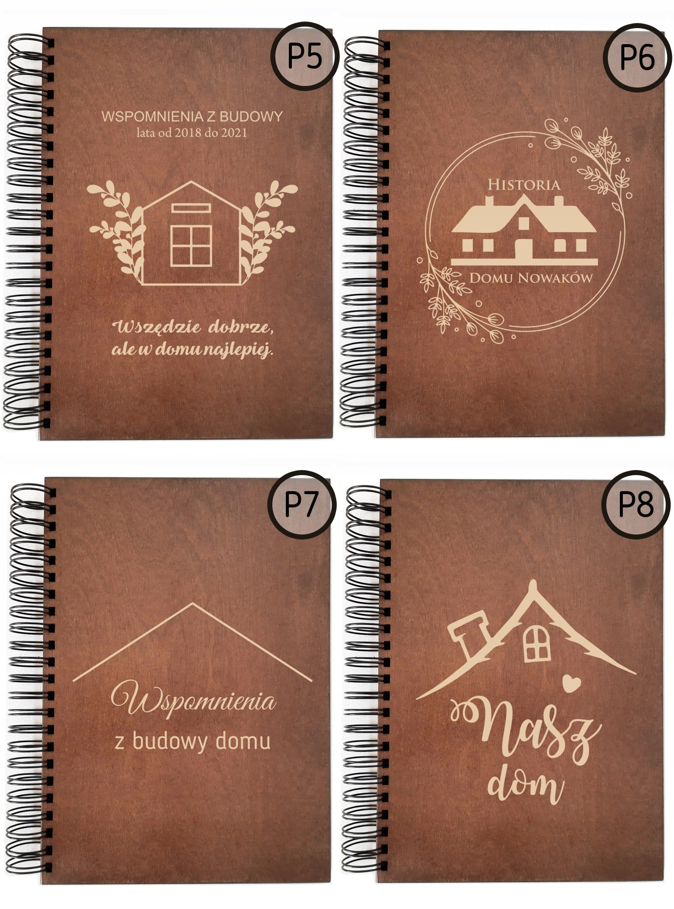 ALBUM NA SPIRALI BUDOWA DOMU PREZENT NA WALENTYNKI EAN (GTIN) 5903796651362