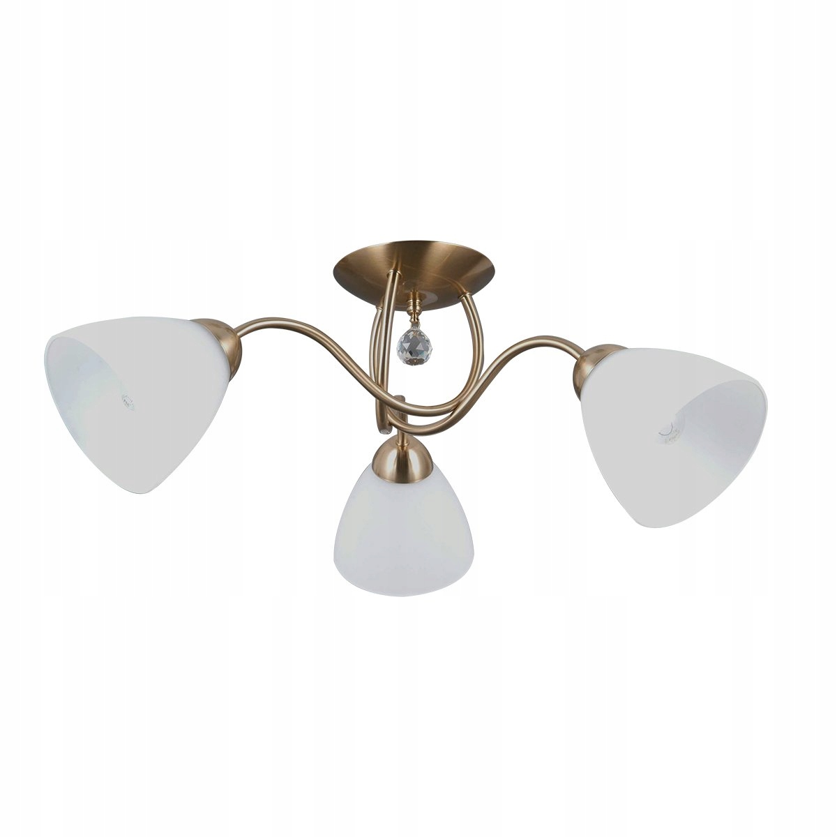 Stropní Svítidlo Stropní lampa Lustr Chromovaný Kov 3xE27 63 cm Lugano Italux
