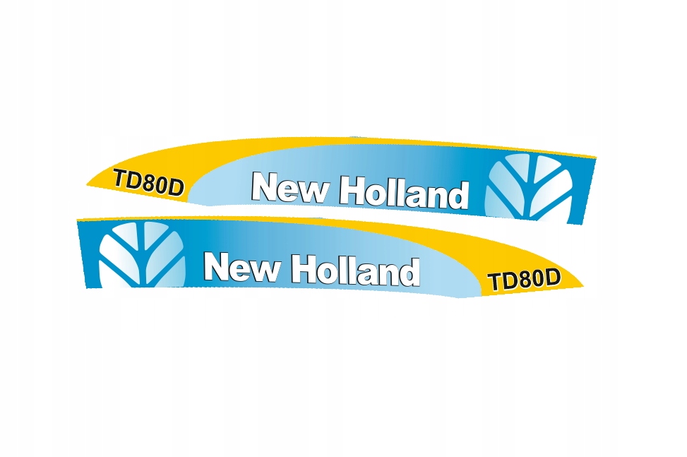 Samolepky samolepka New Holland TD80D