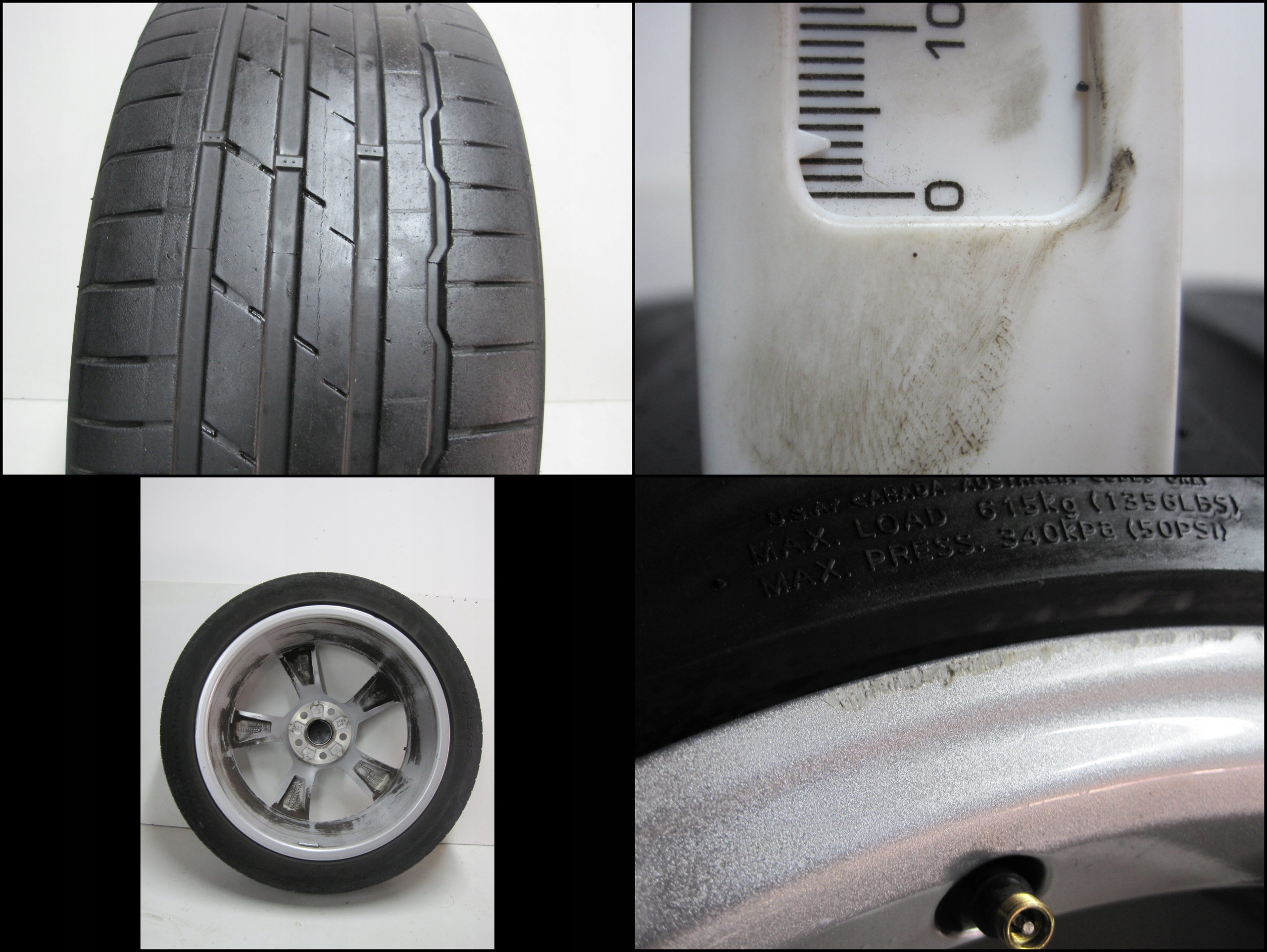 wheels discs tyres AUDI A1 82A R17 21R