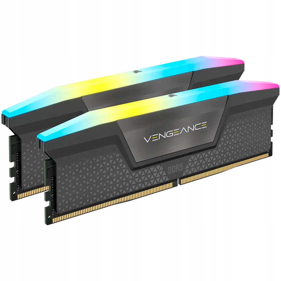 Corsair Vengeance Rgb DDR5 96GB (2x48GB) 5600MT/s CL40 1.25V Černý