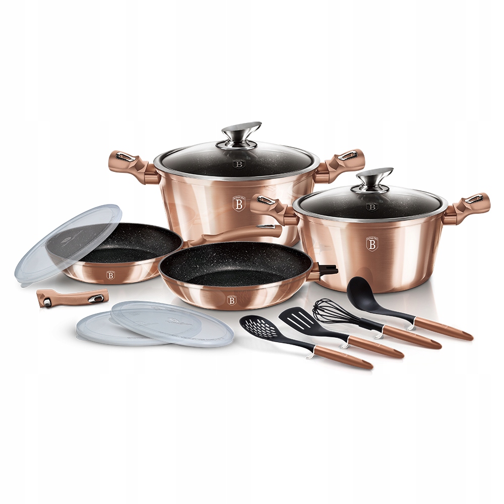 Súprava Hrncov Berlinger Haus Gold Rose Bh 7058