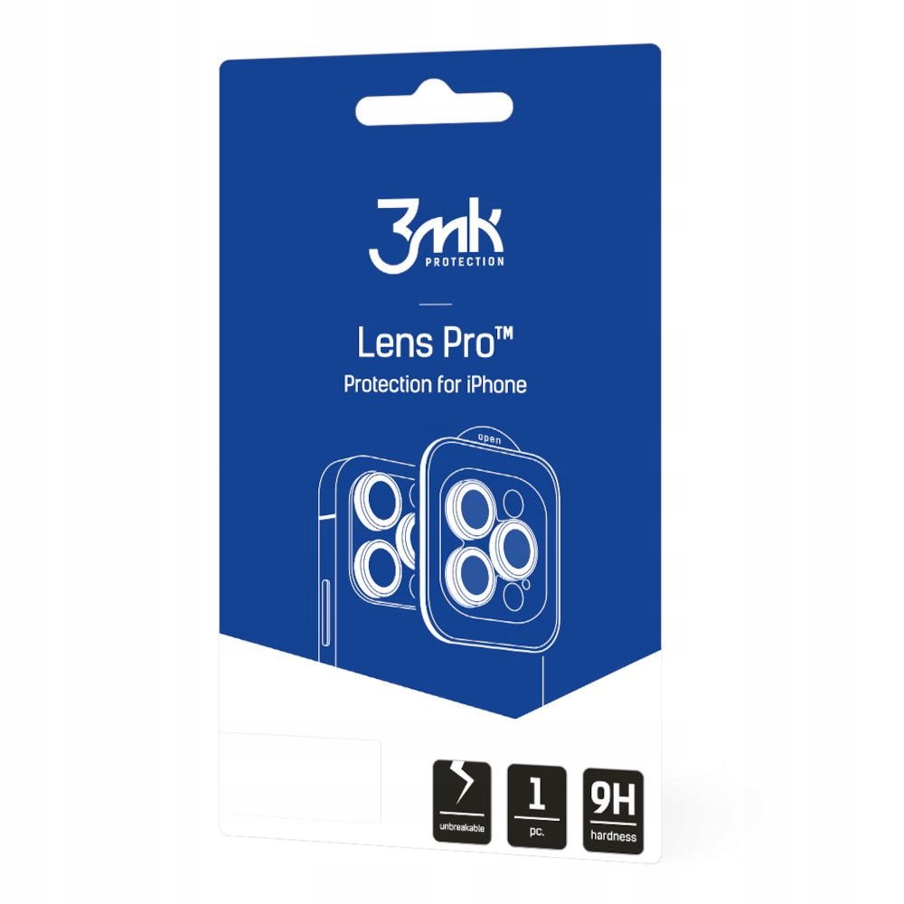 Szkło na obiektyw aparatu 3mk Lens Protection Pro do Apple iPhone 17 3mk