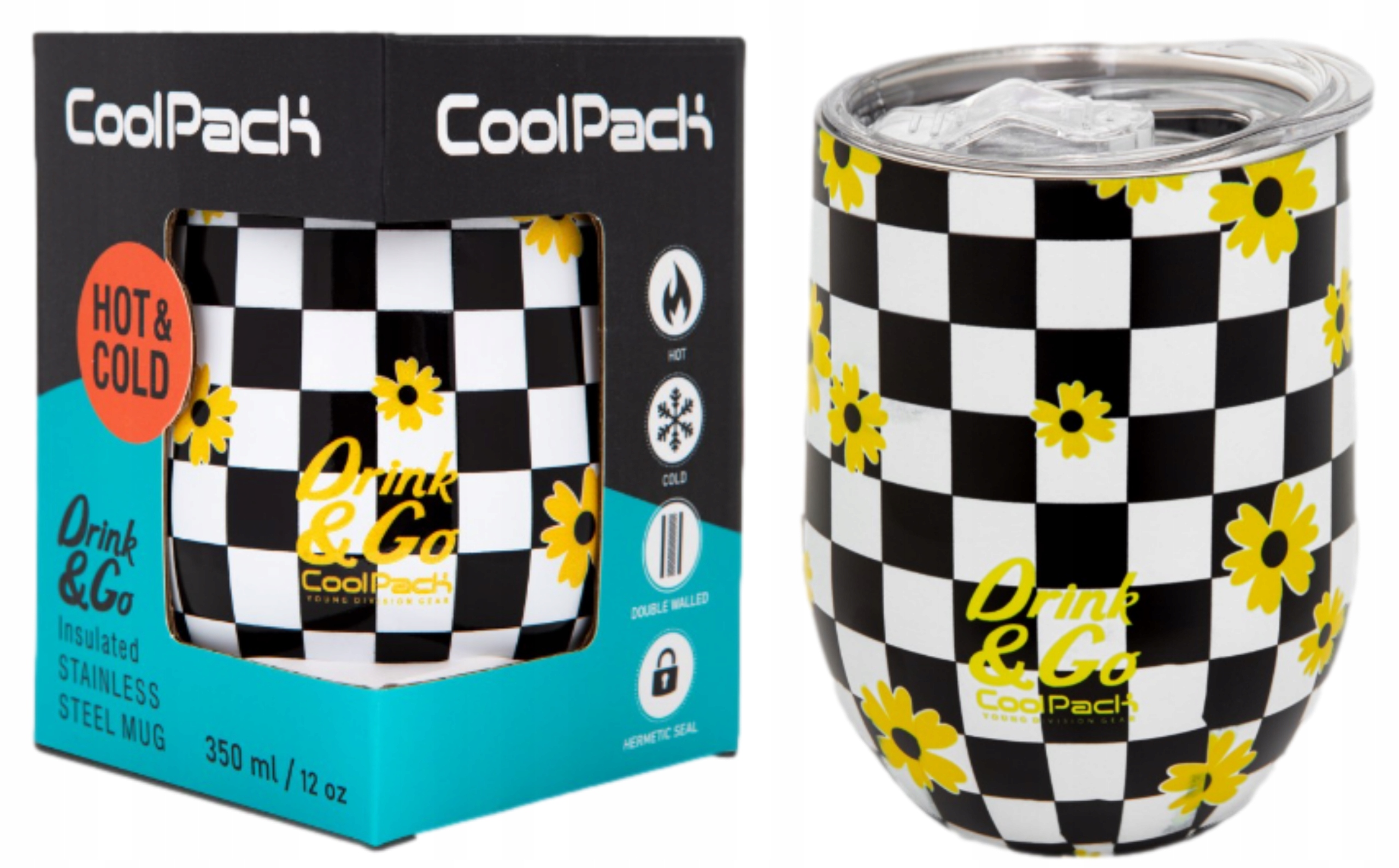 CooLPack Kubek Termiczny Termos Na Kawę 350 ml