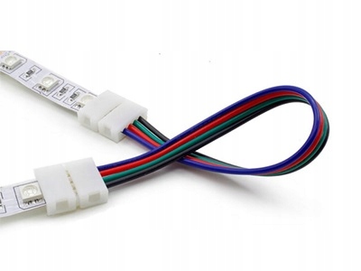

Złączka do taśm Led Rgb z kablem Taśma Taśma