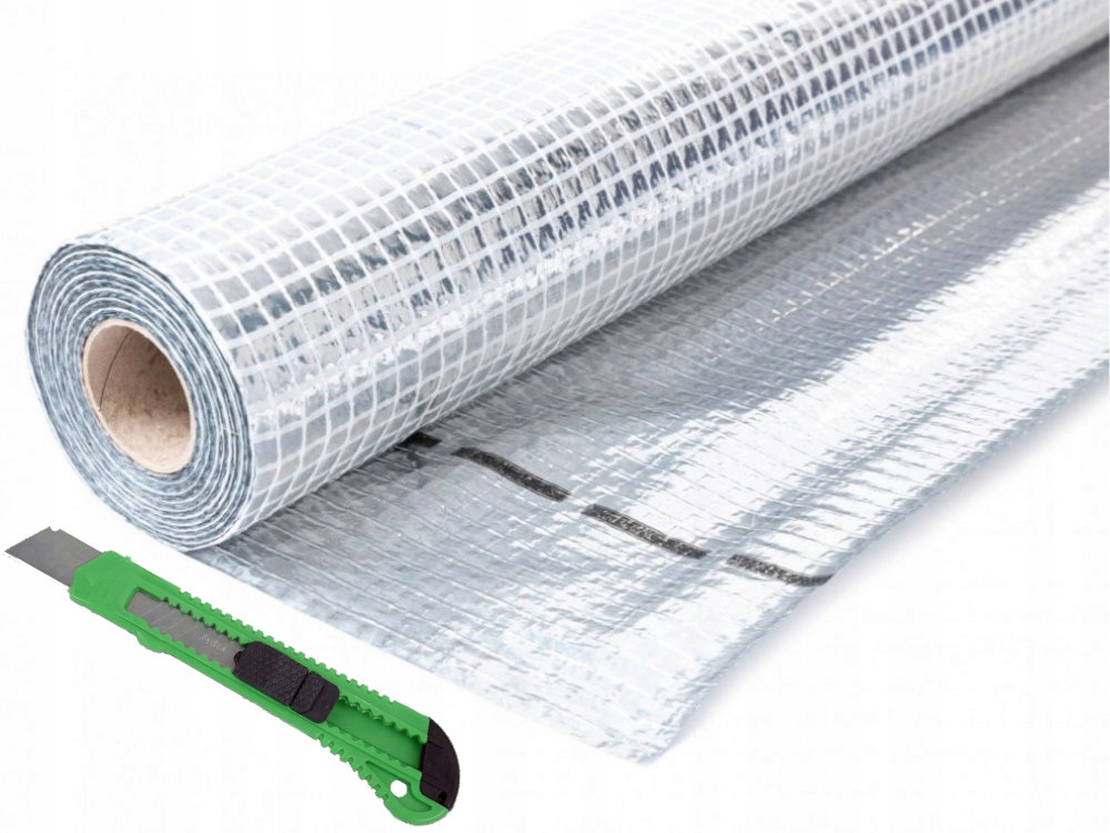 Fólie Paroizolační Hliníková Paroizolační Podkroví Krumber 100g 37,5m²