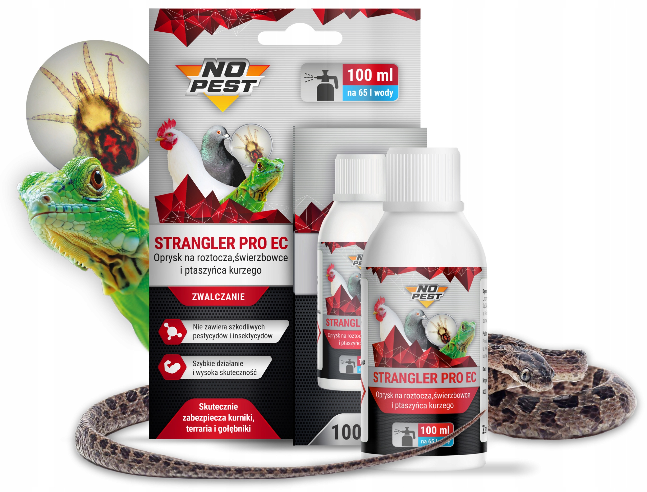 

Oprysk Na Roztocza Do Terrarium Dla Gadów 100ML