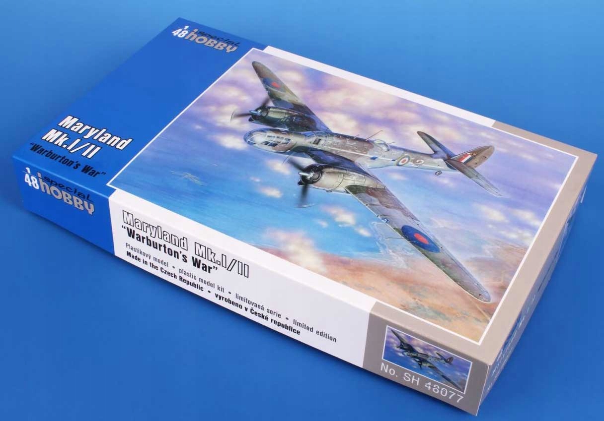 Special Hobby SH48077 1/48 Maryland Mk.I/II Warburton´s War