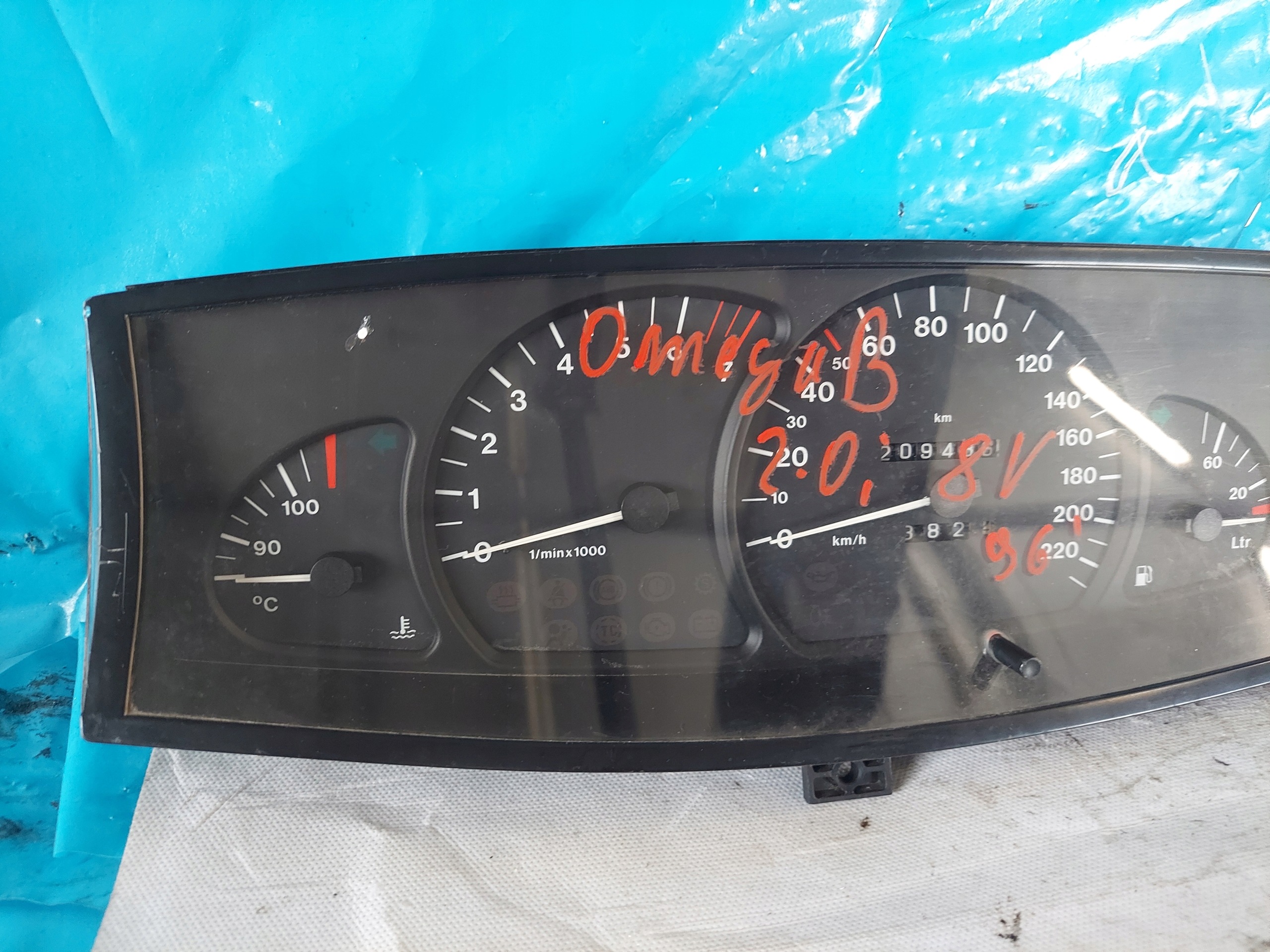 dials clock OMEGA B 2.0 16V 86481674