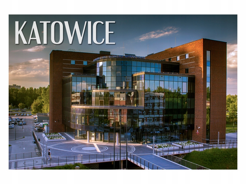 

Katowice Architektura Magnes na lodówkę