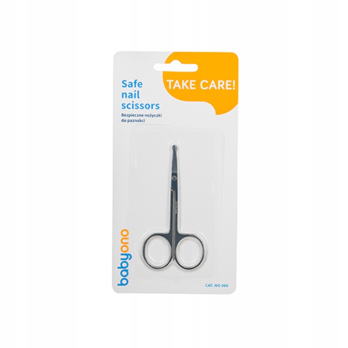 BABYONO NOŻYCZKI DO PAZNOKCI NIEMOWLĄT BEZPIECZNE Marka Babyono