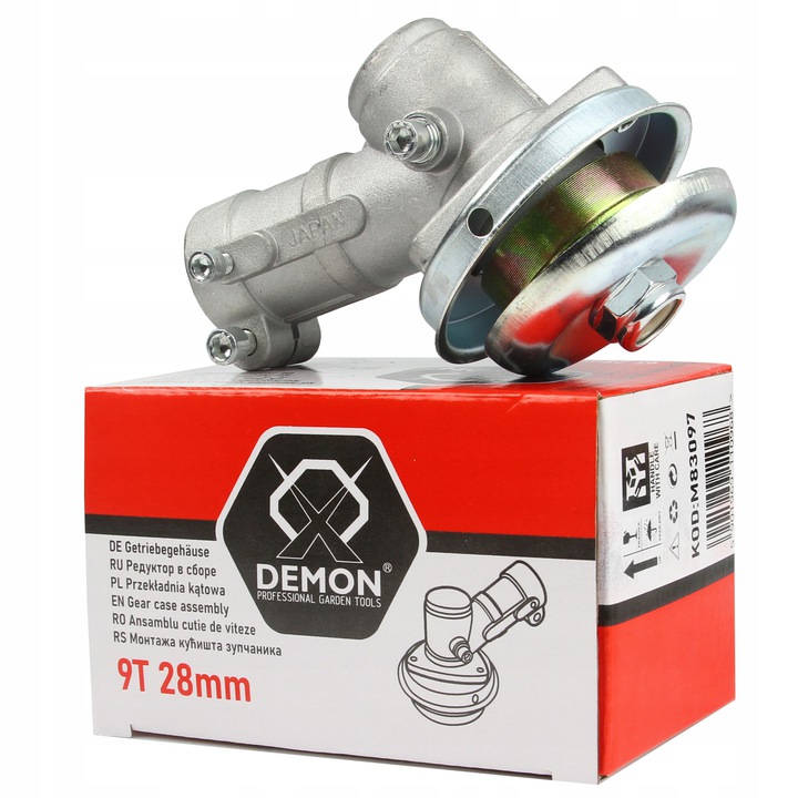 

Przekładnia kątowa kosy 28 mm 9 frezów Demon RQ580