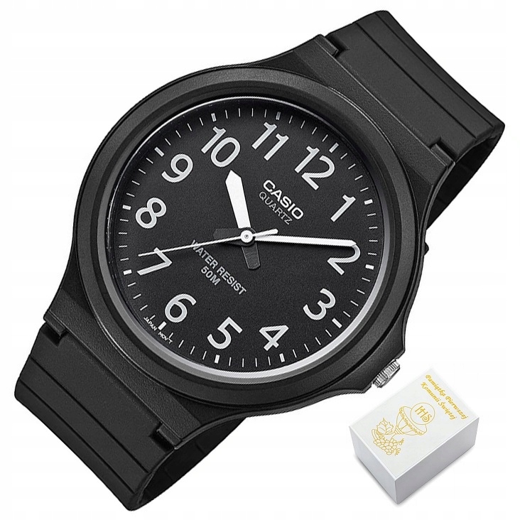 

Zegarek Casio dla chłopca Na Komunię Box +grawer