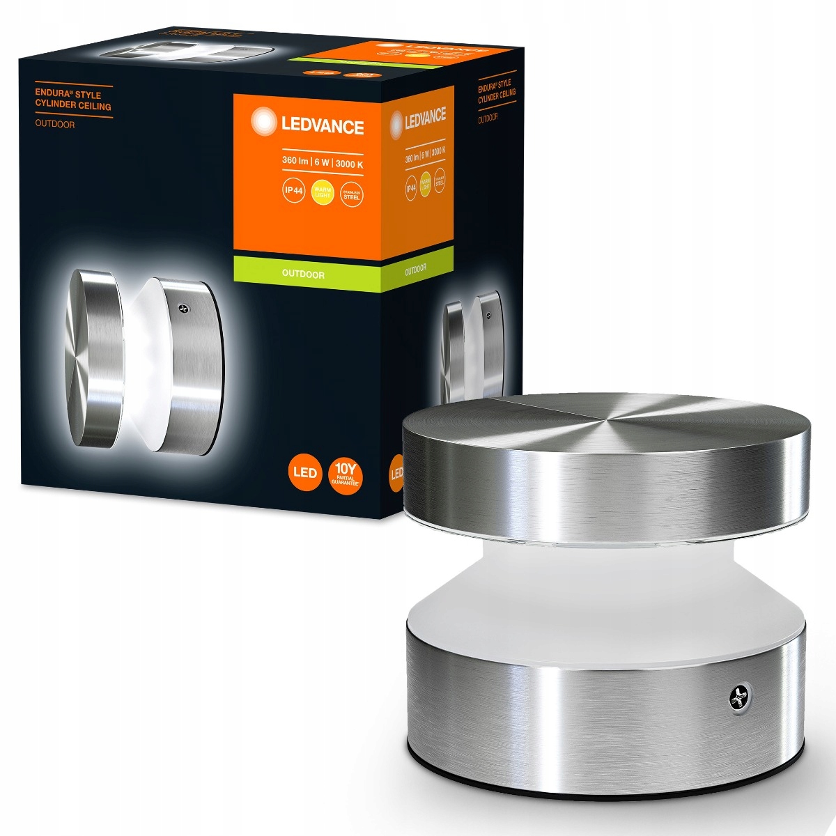 

Kinkiet Lampa Elewacyjna Oprawa Led 6W Ledvance