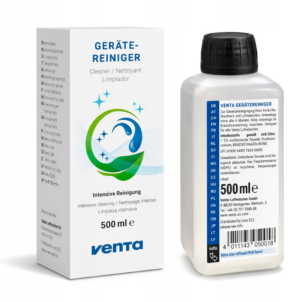 Venta Reiniger 500 ml odvápňovač pro zvlhčovače vzduchu