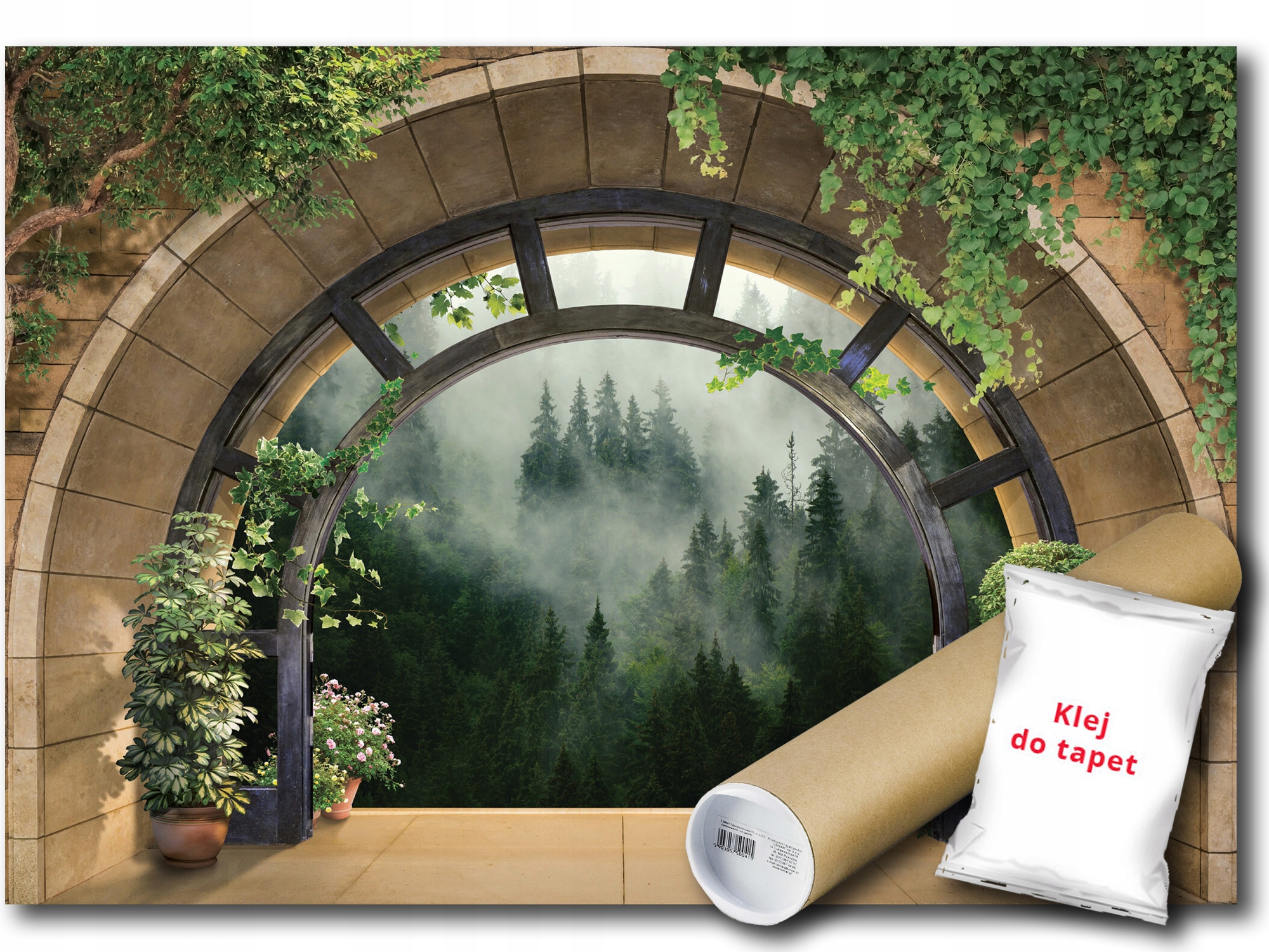 Fototapeta Flizelina Les Hory Pohľad 3D 312x219