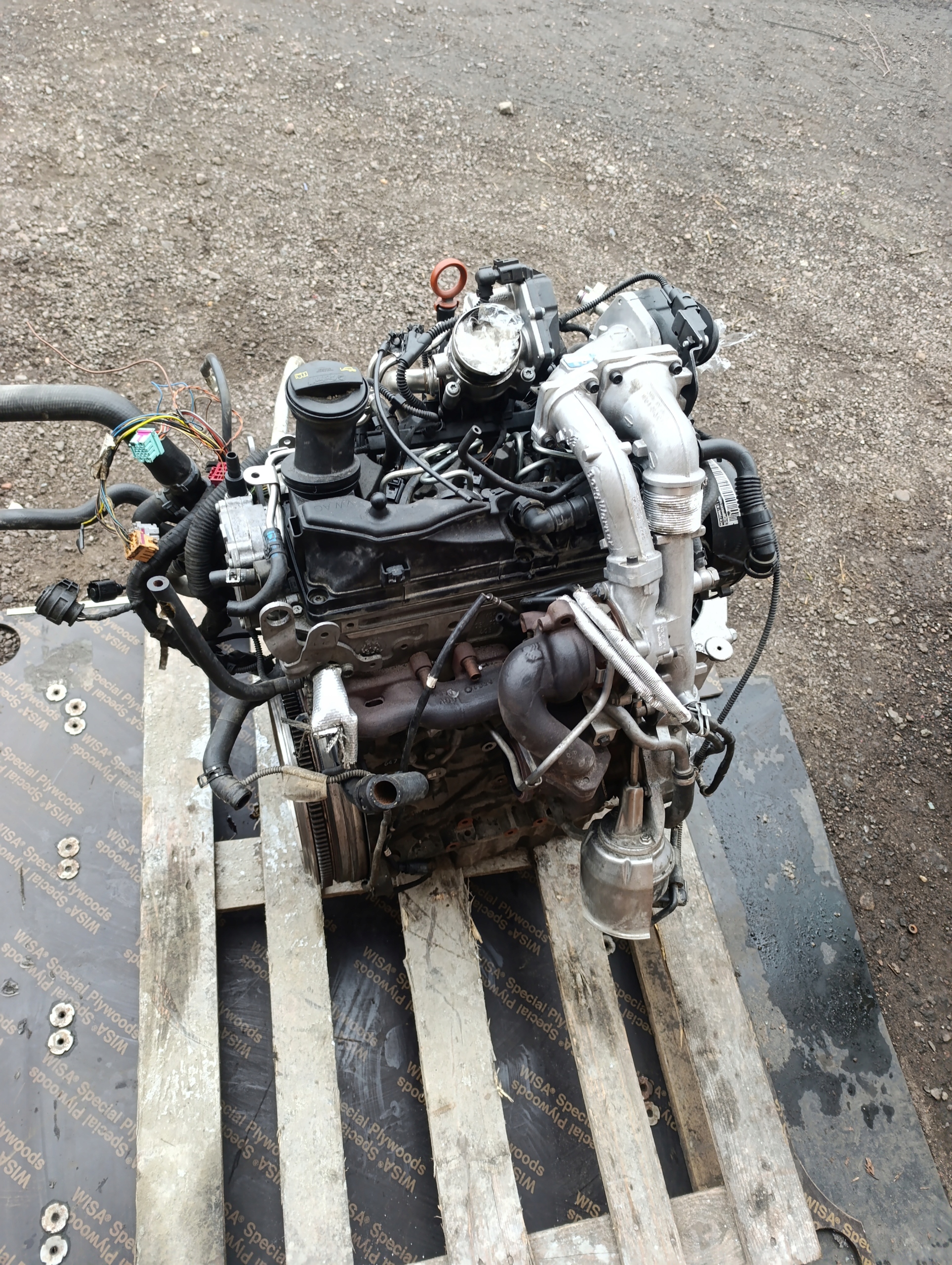 VW T5 LIFT T6 engine complete 2.0 BITDI BITURBO CFC CFCA 180km 145 tys km