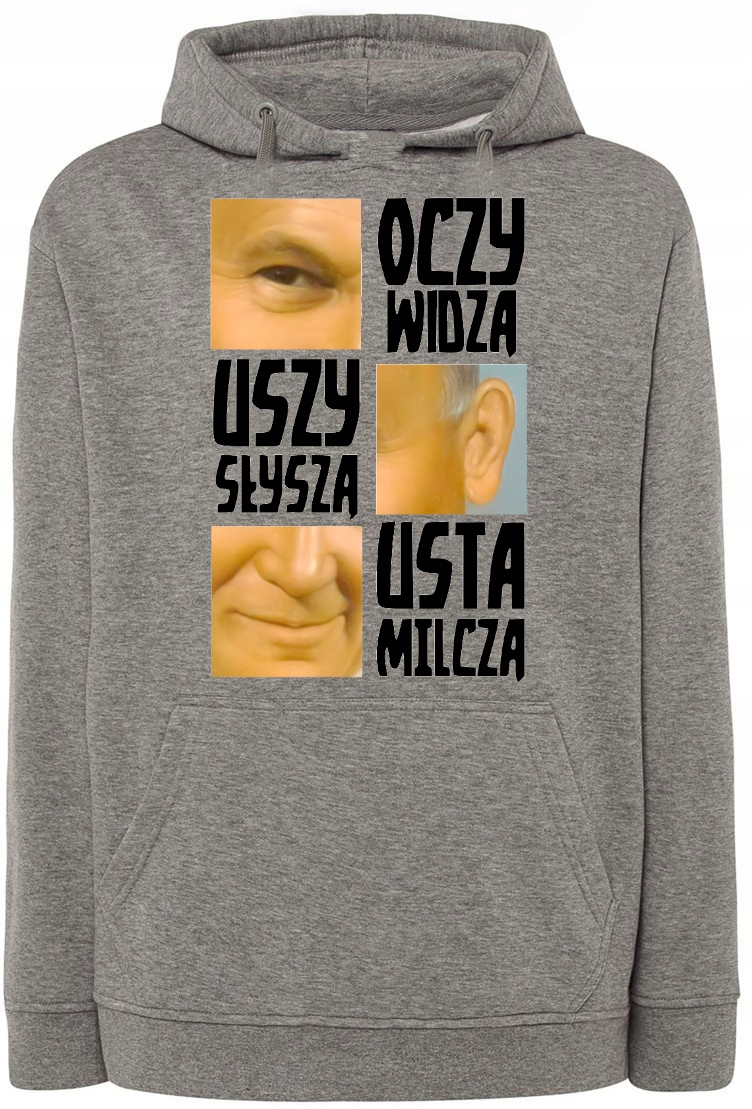 Papaj Papež 2137 Oči vidí Mikina vel. 5XL