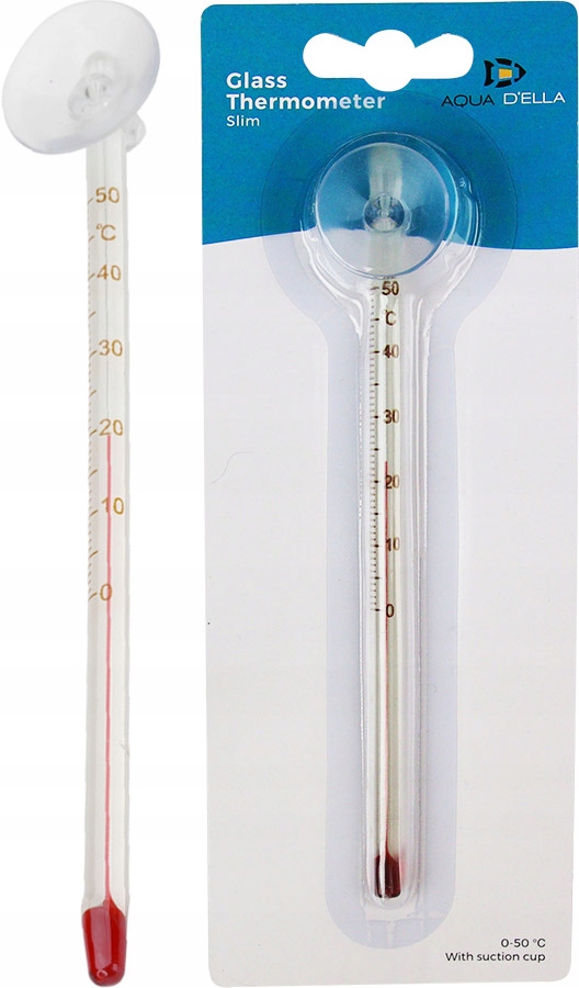 

Aquadella Termometr do akwarium Slim 0-50 stopni C