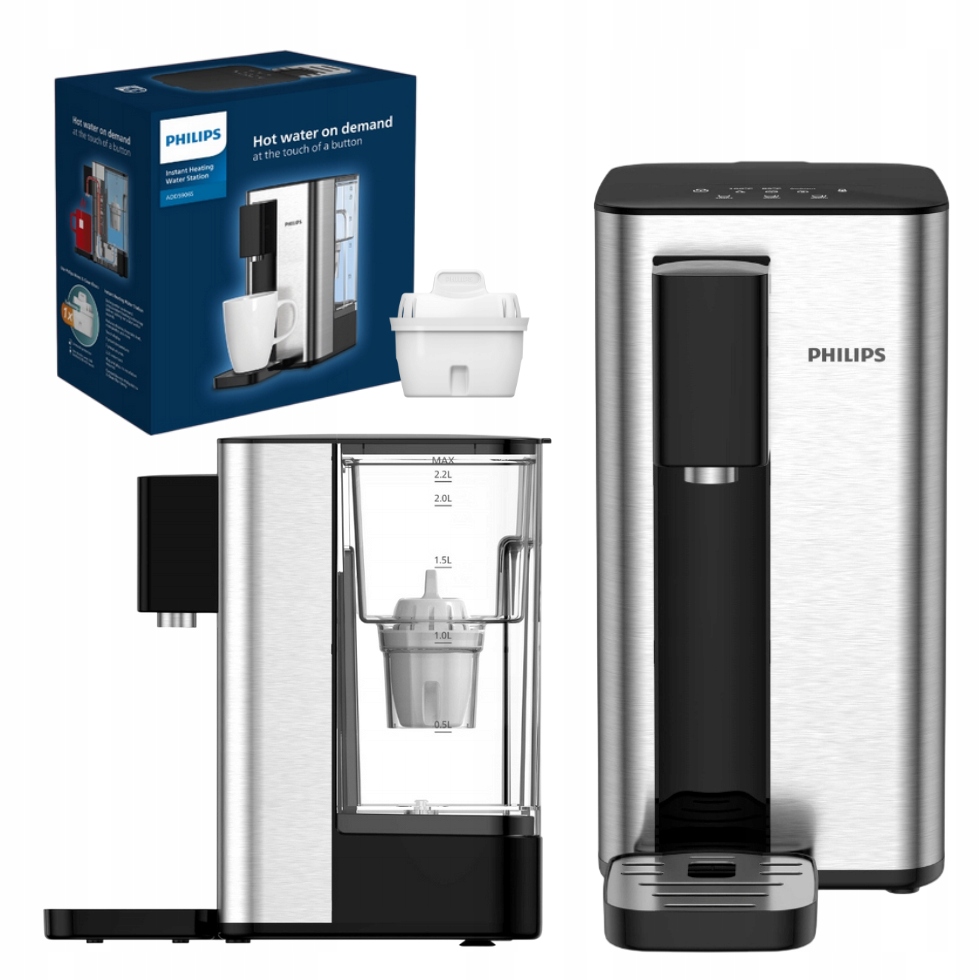 Dystrybutor wody Philips ADD5906S/10 nablatowy ze zbiornikiem 2,2l