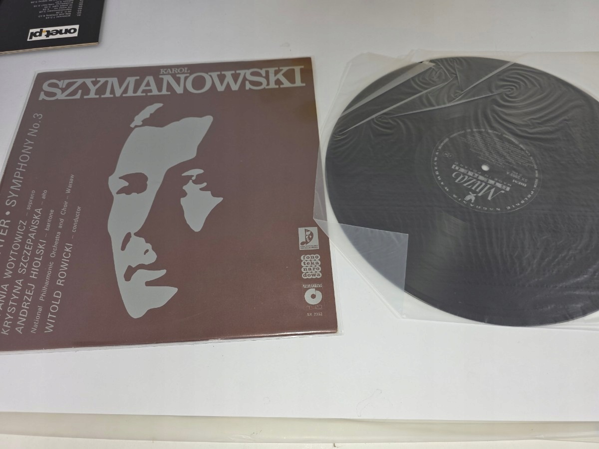 Winyl Karol Szymanowski Stabat Mater. Symphony No. 3 Nowa