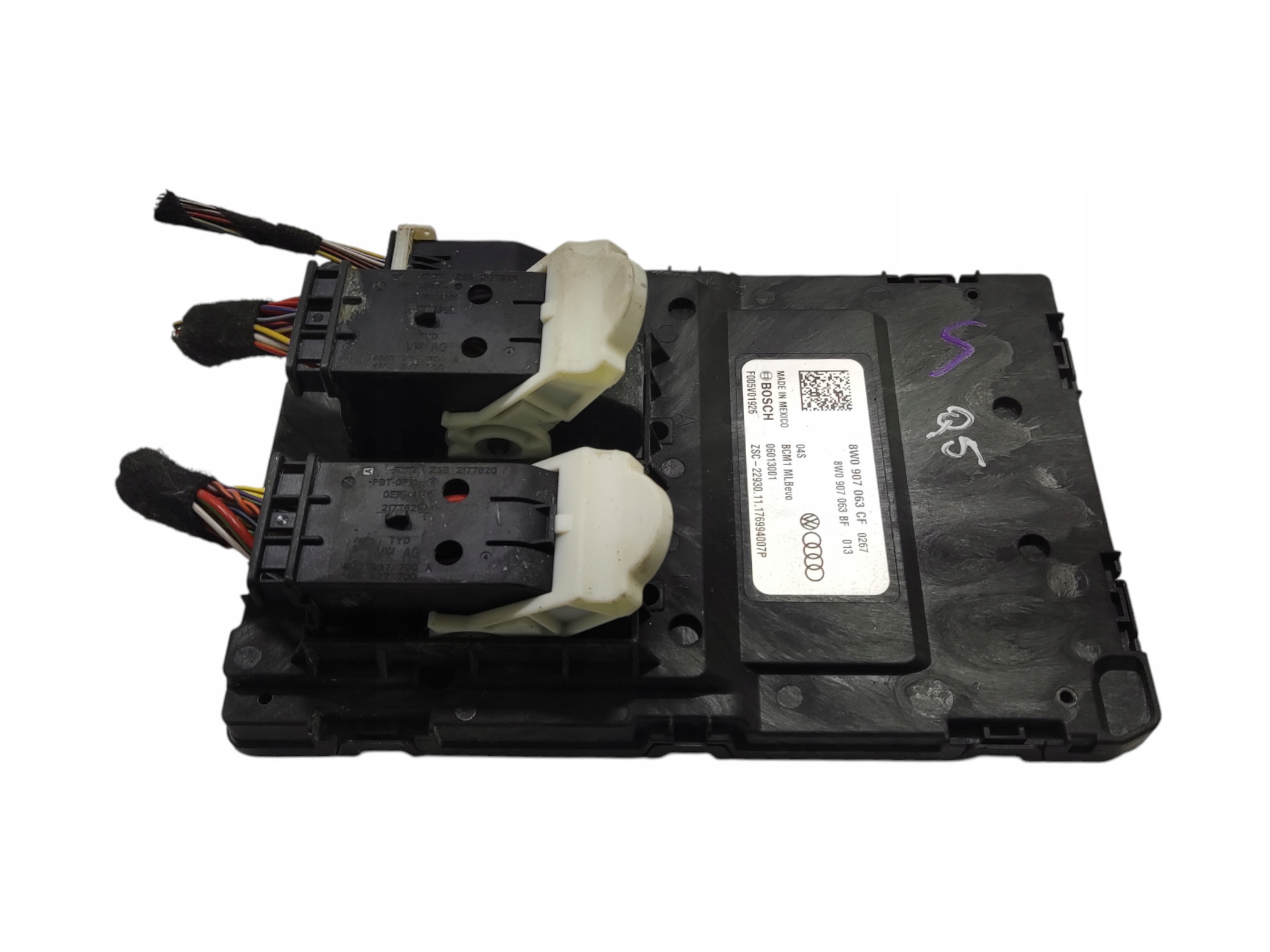 module control unit KOMFORTU AUDI Q5 II 80A 8W0907063CF 2016-2020