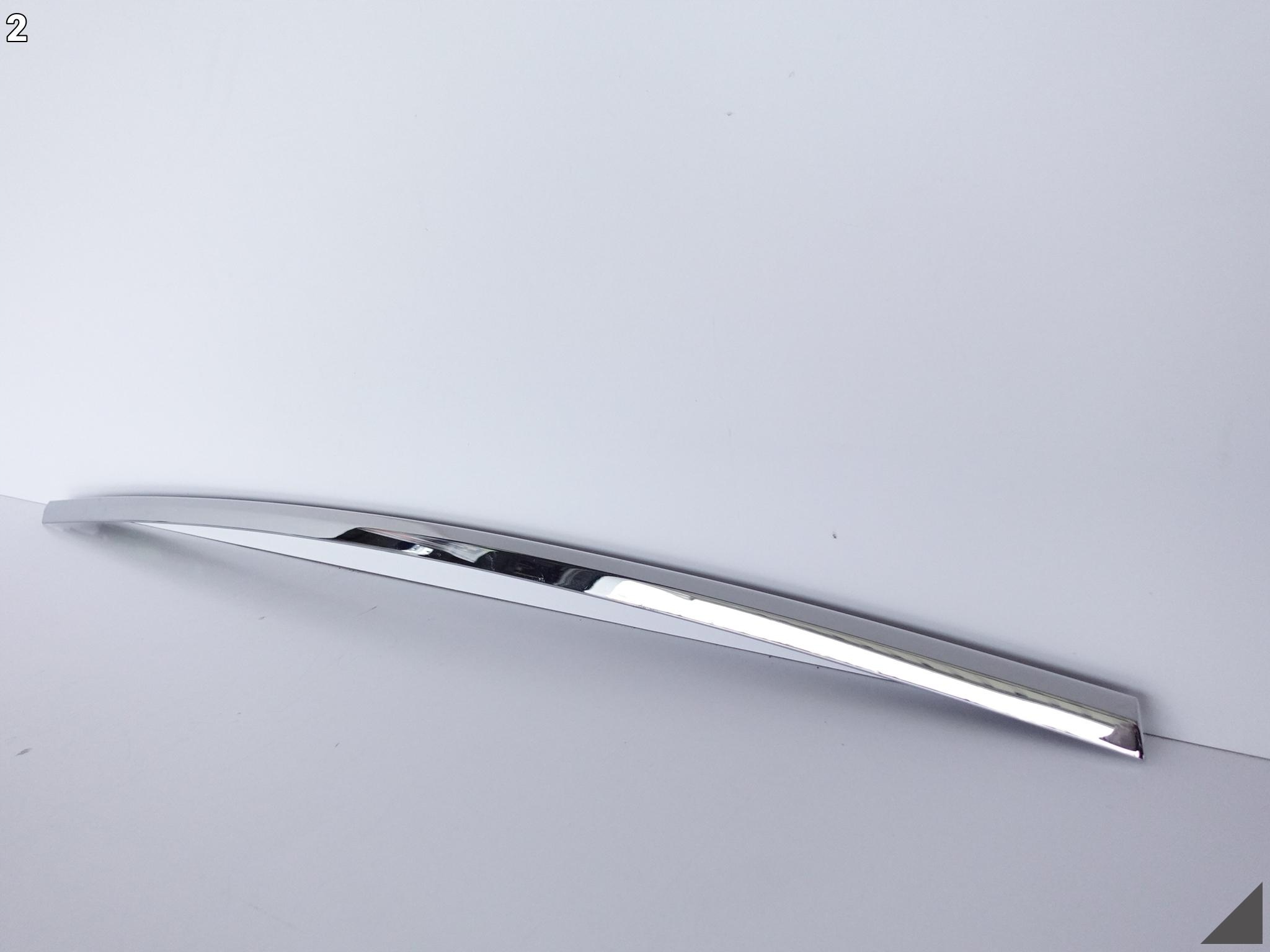 TESLA MODEL X 15- door moulding CHROM left rear part