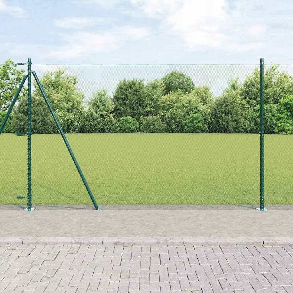 Hexagonální plot Zelený 1.6x25 m Ocel