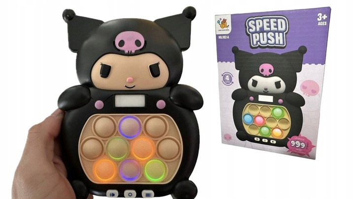 GRA ZRĘCZNOŚCIOWA POP IT POPIT ELEKTRYCZNA ANTYSTRESOWA PREZENT