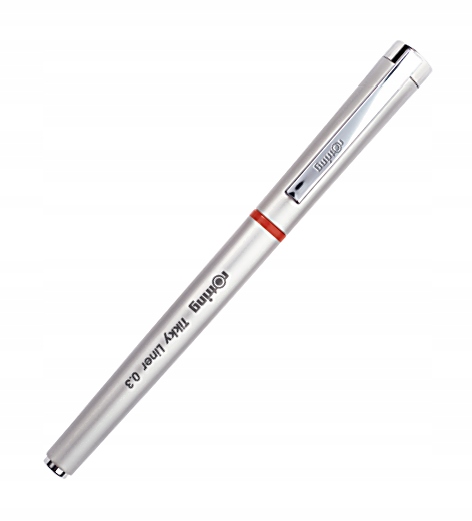Rotring Tikky Liner długopis żelowy z końcówką igłową Metal Premium 0,3 mm