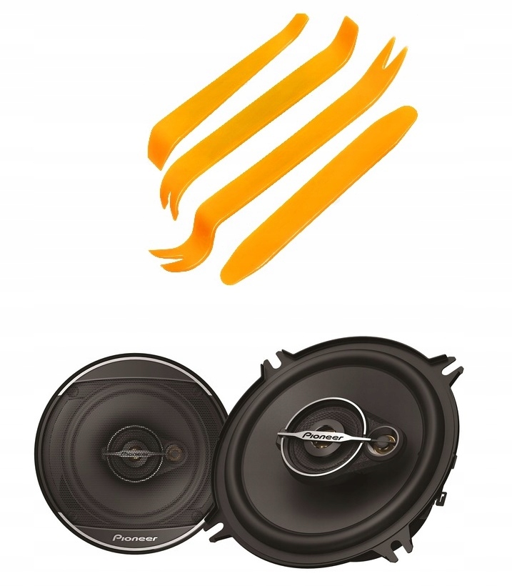 Automobilové reproduktory 3-pásmové kľúče 130 mm Griil 4Ohm Pioneer TS-A1371F