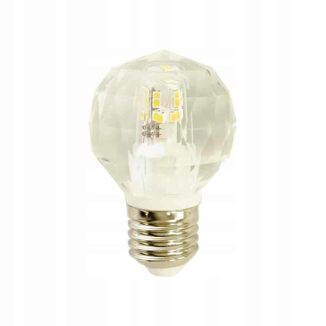Dekorativní Led žárovka Eko-Light Křišťál E27 G45 4,3W 410lm 4000K 10 kusů