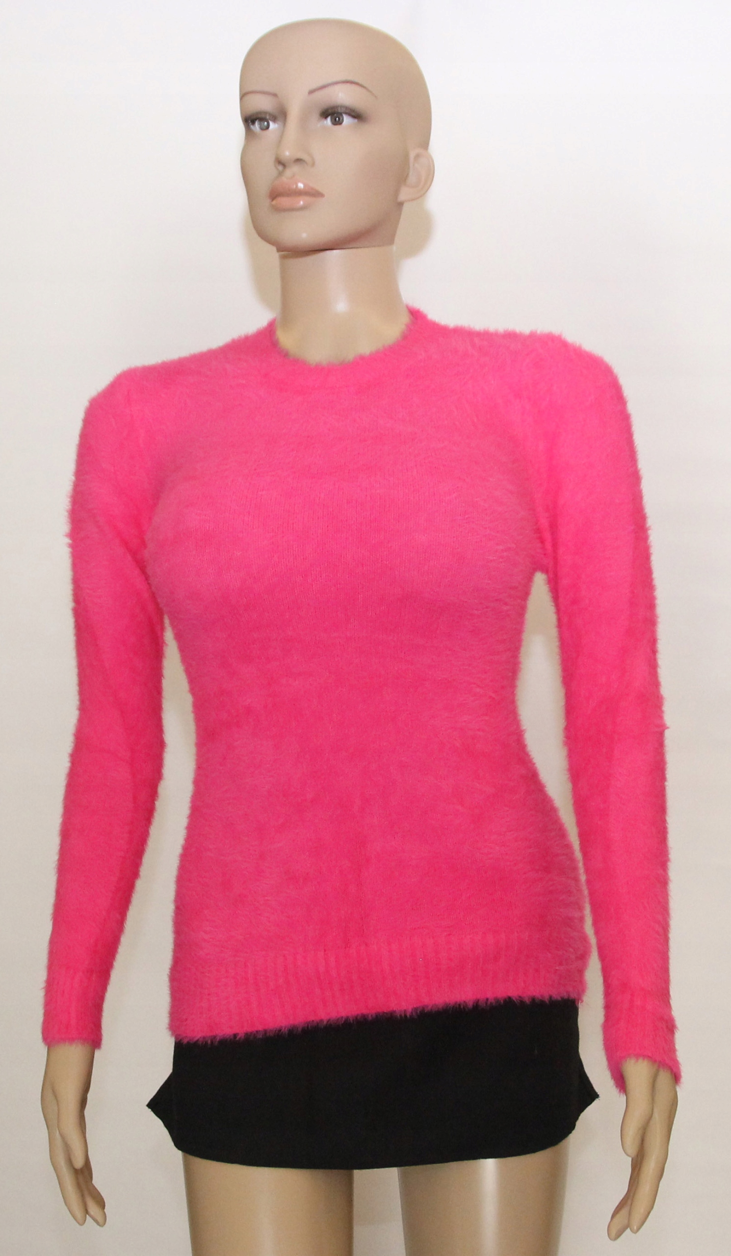 

Sweter Damski bluzka tunika alpakowy Alpaka S M L