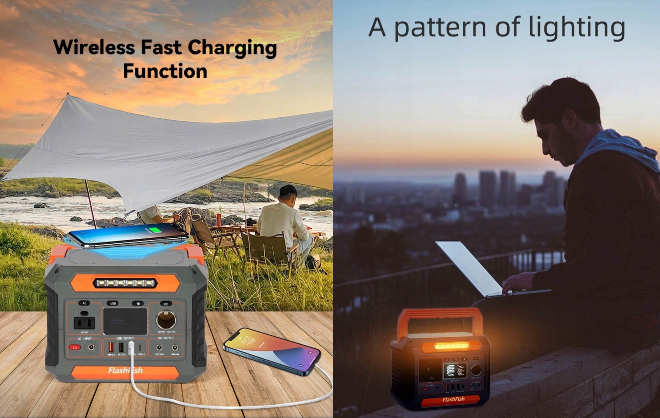 Bank Energii Awaryjna Stacja Zasilania FlashFish P66 260W 288Wh faktura Pojemność 78000 mAh