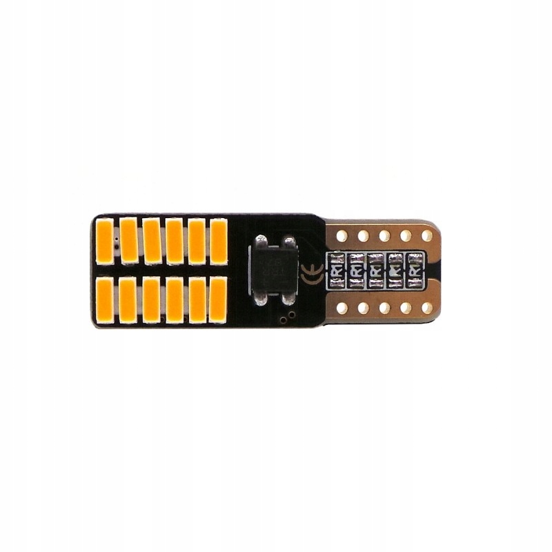 

W5W żarówka T10 Led 24V Canbus Pomarańczowa 300lm