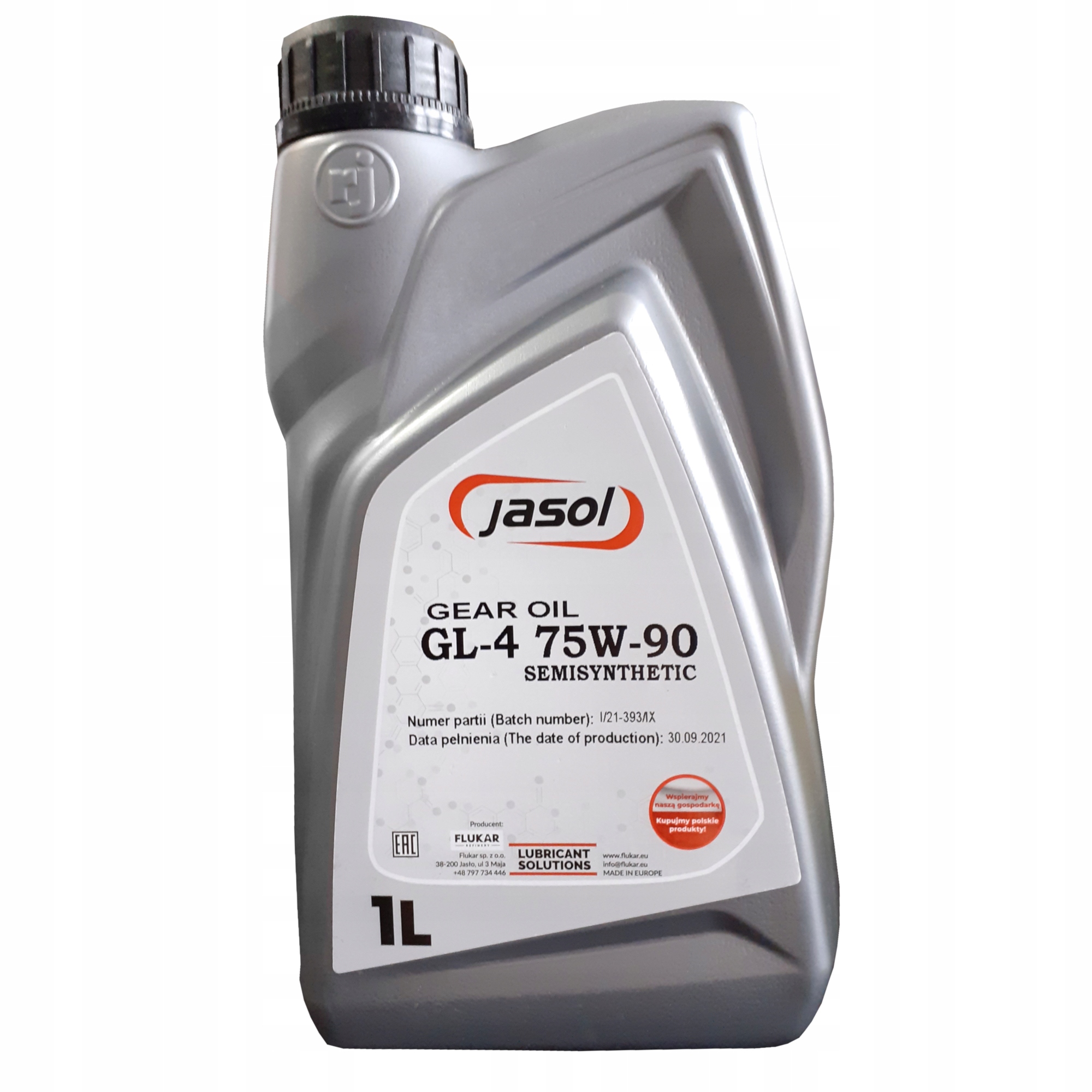 

Olej Przekładniowy Jasol Gear GL-4 75W90 1L