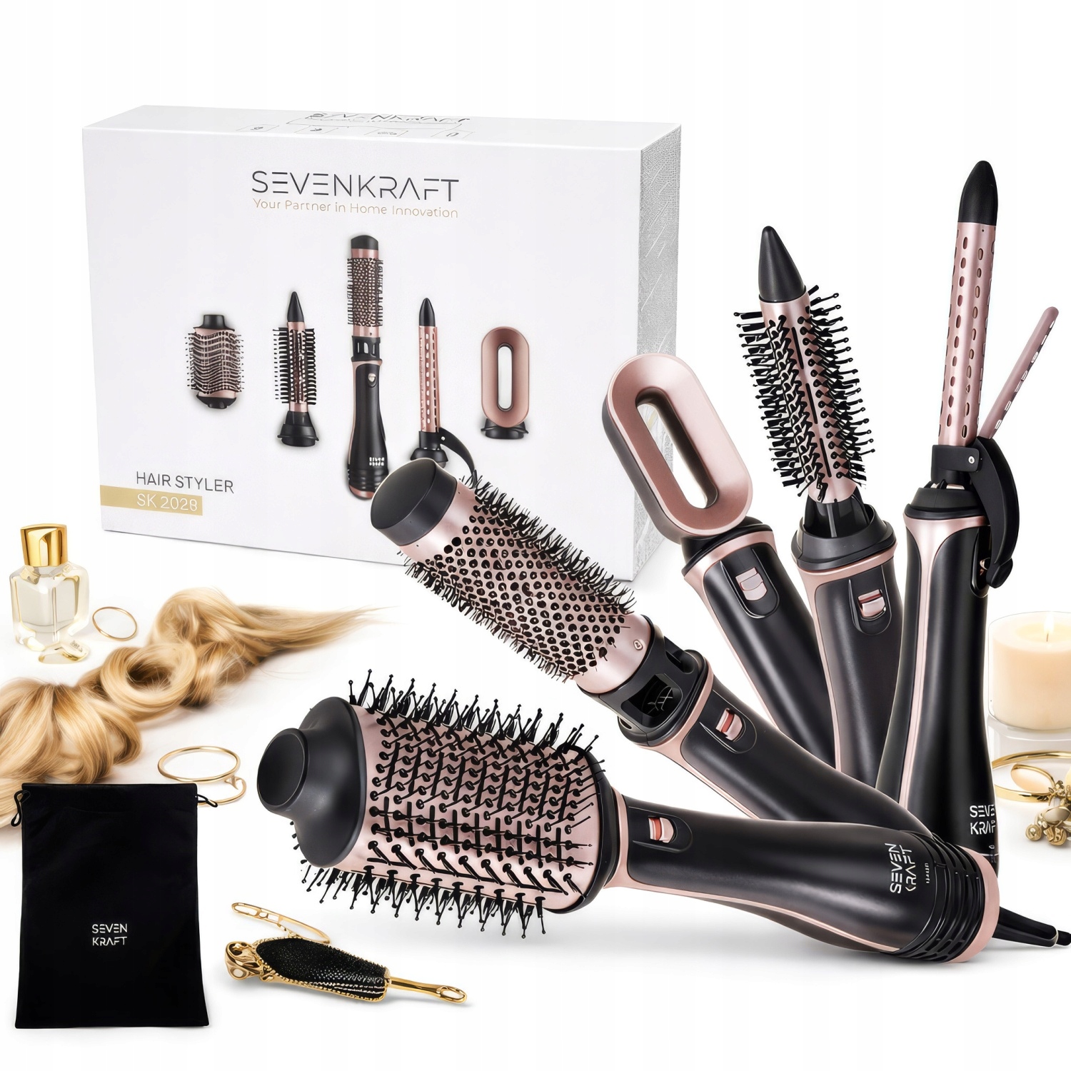 Suszarko Lokówka Multistyler Szczotka do Stylizacji Włosów Zimny Nawiew