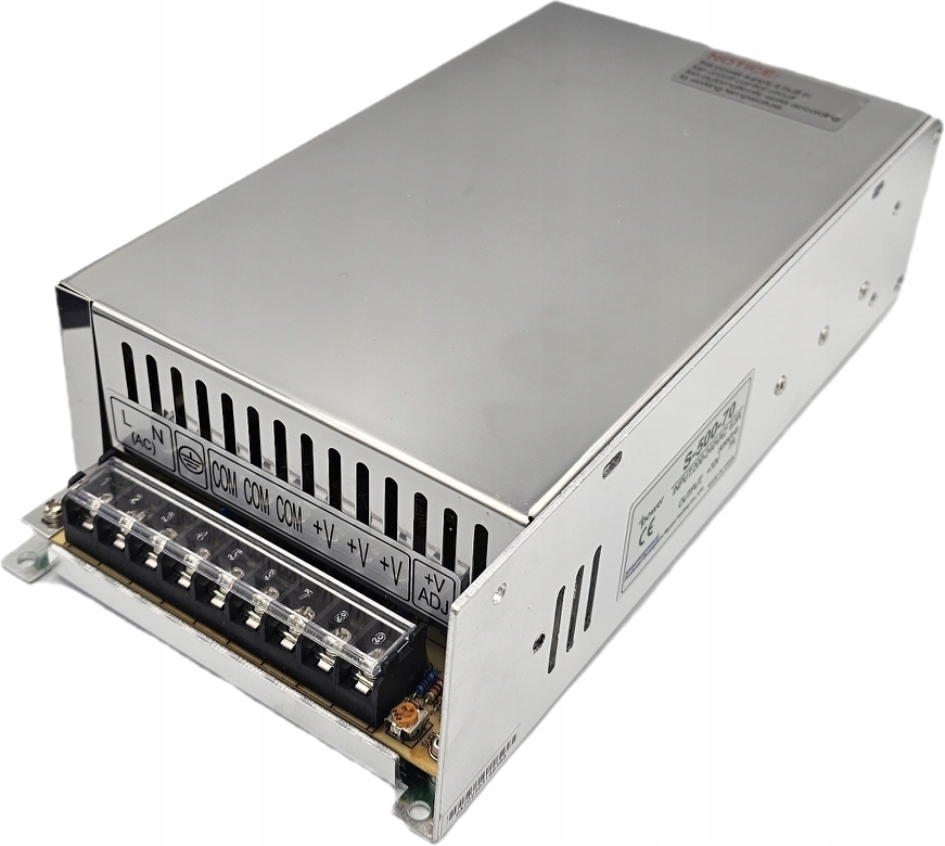 Zasilacz impulsowy 70V 500W 7A Cnc Led Reprap