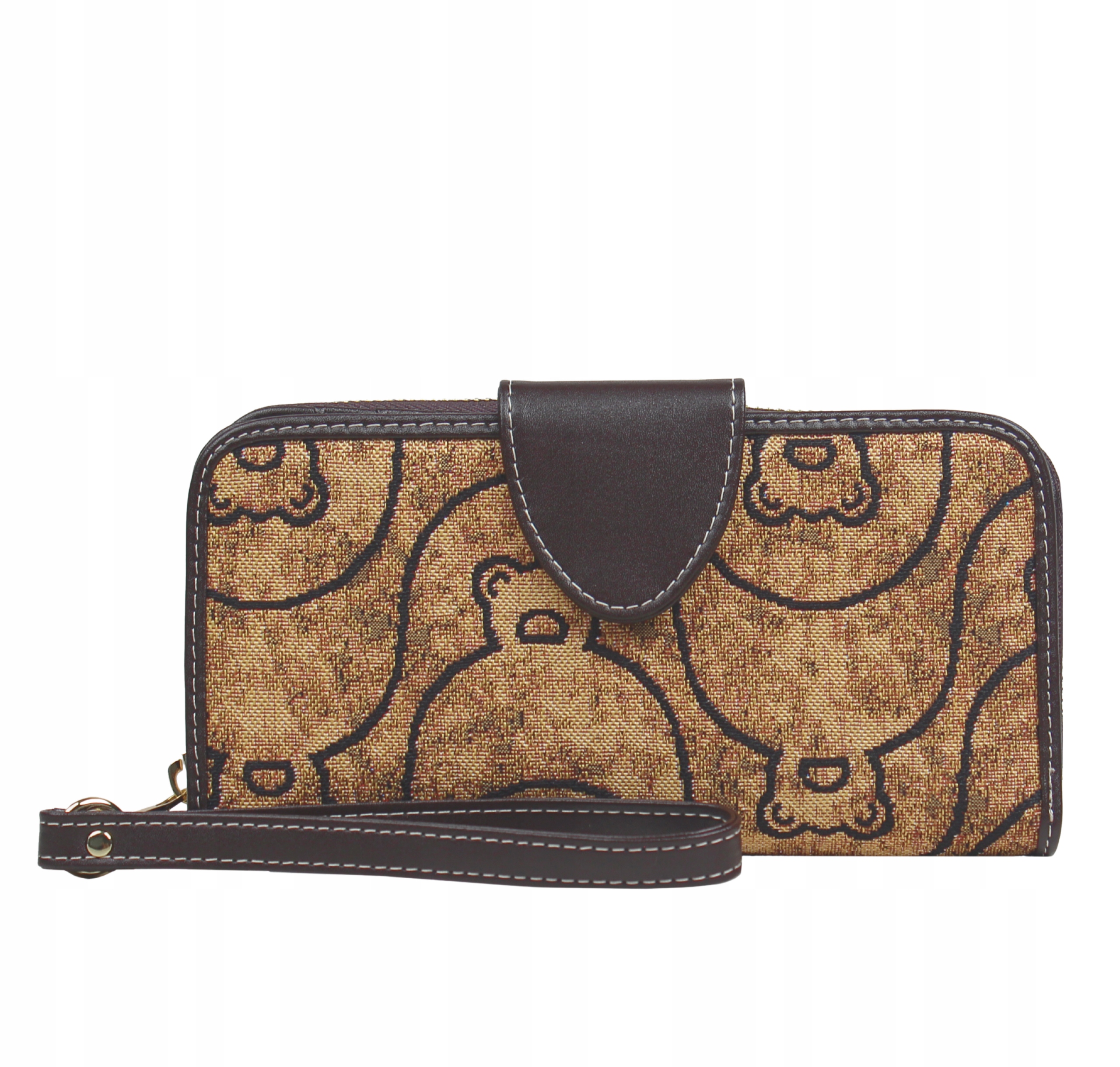 Dámská Velká Elegantní Peněženka Henney Bear