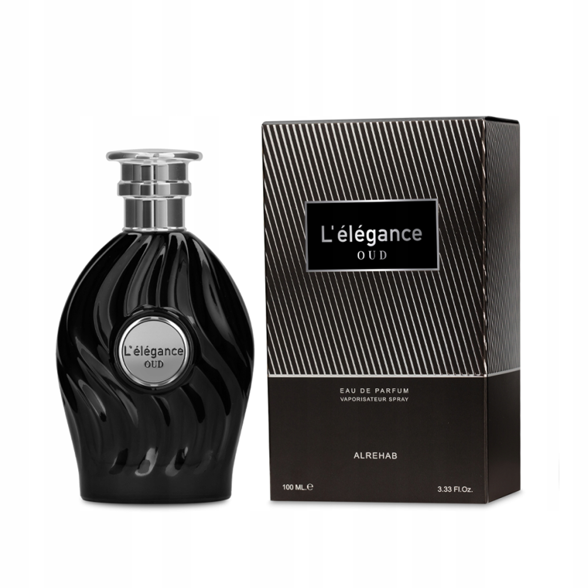 L'elegance Oud Arabské Parfémy Elegantní Dřevité 100 ml Al Rehab Edp
