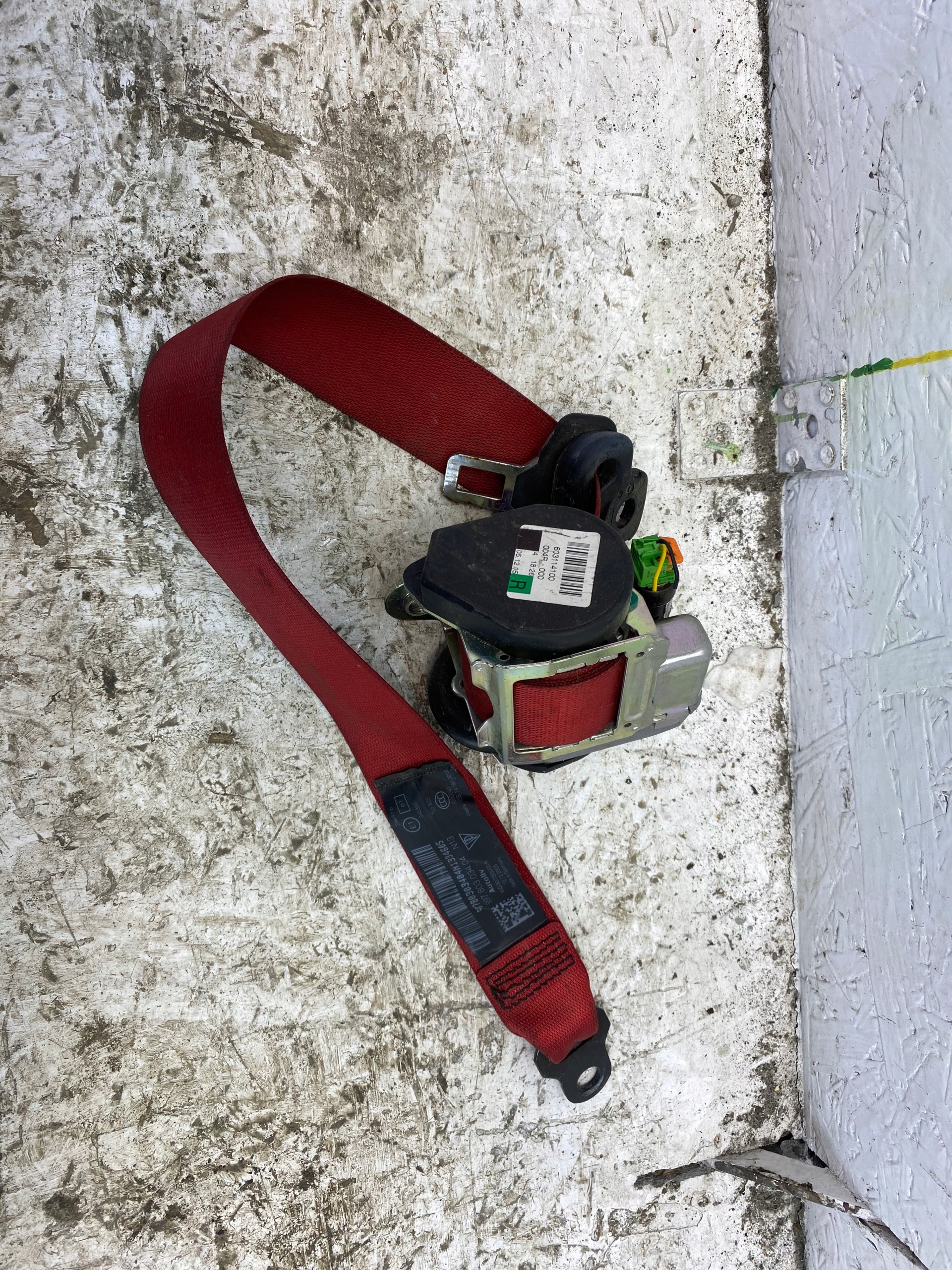 99780303404 - PORSCHE 997 РЕМІНЬ БЕЗПЕКИ ПРАВИЙ INDISCHROT