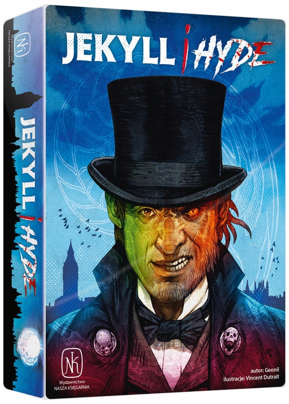 Gry Planszowe dla Dzieci Jekyll i Hyde Rodzinna Planszówka Nasza Księgarnia